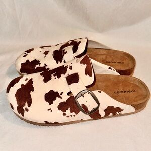 Maurices Cow Print Sandals